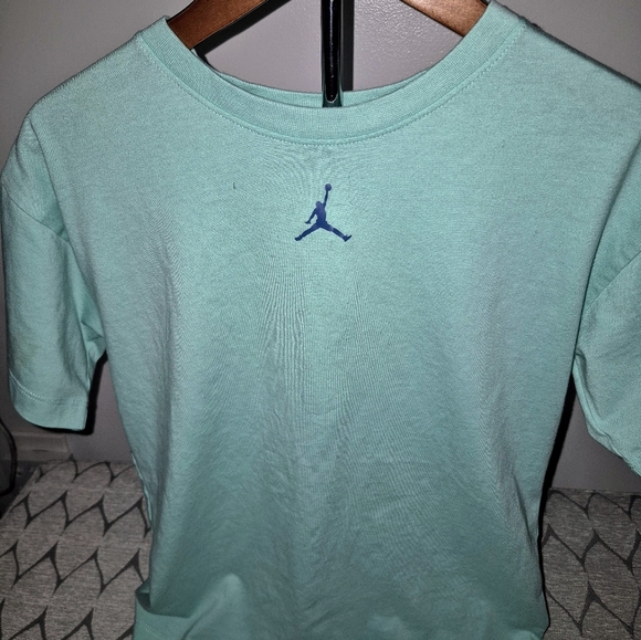 Jordan Flight Green Short Sleeve T-Shirt SZ L. Unisex - Picture 3 of 6